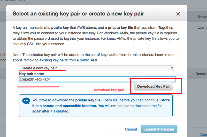 Generate PEM key